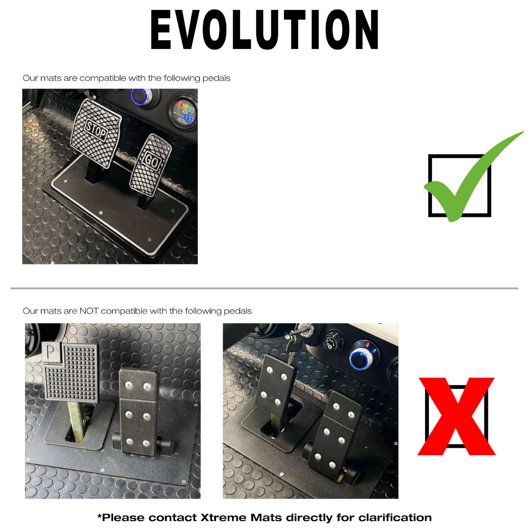 Evolution Floor Mat - Fits 2023+ Evolution Forester ONLY FITS MODEL WITH METAL PEDALS