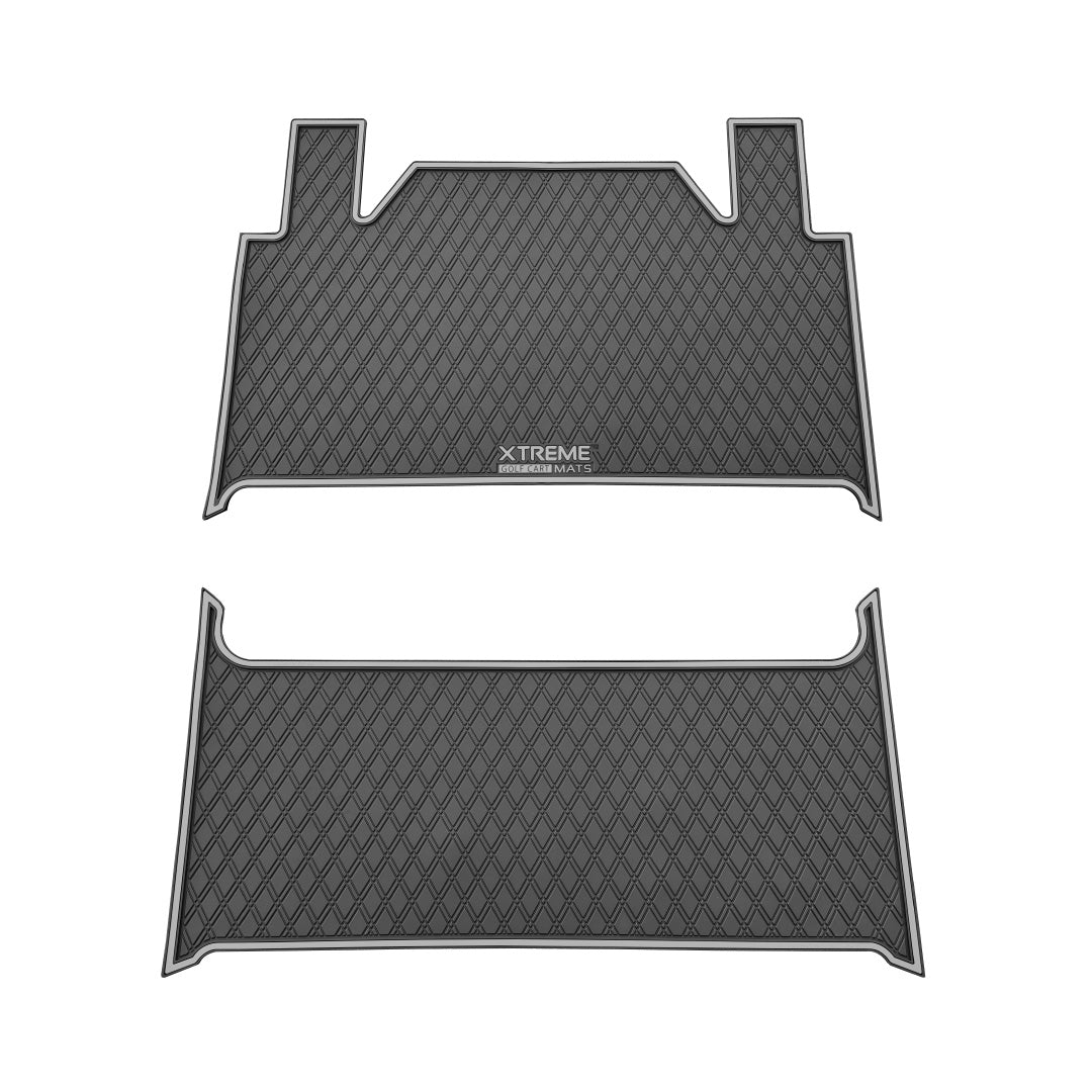 Denago EV Rover XL Golf Cart Floor Mat Set - 1st & 2nd Row - Xtreme Mats