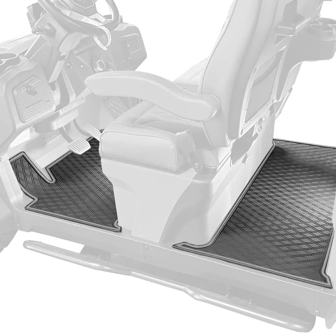Denago EV Rover XL Golf Cart Floor Mat Set - 1st & 2nd Row - Xtreme Mats