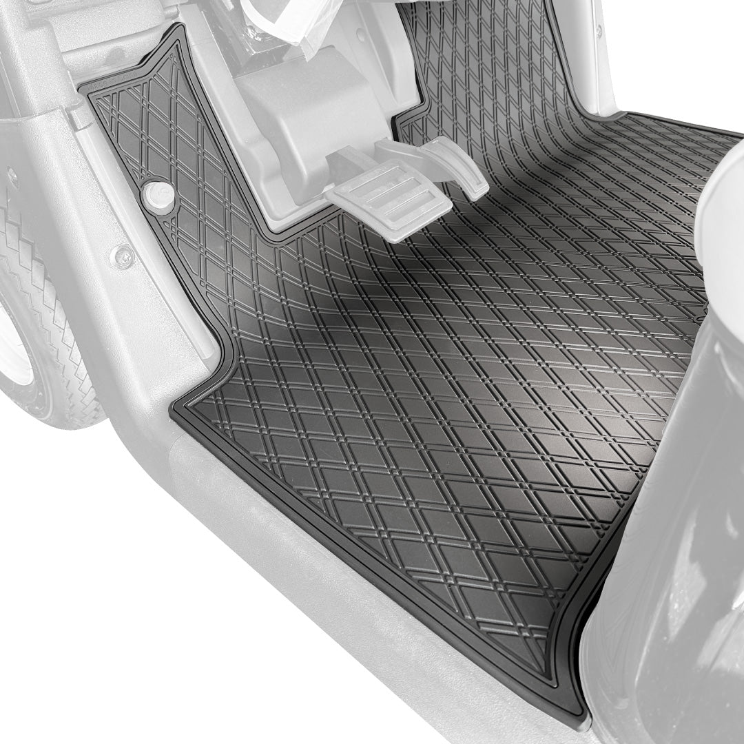 All Black - E-Z-GO RXV / Valor (2023) Golf Cart Floor Mat