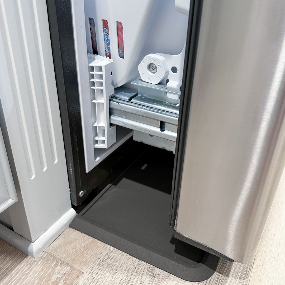 Slate Color - Refrigerator Kickplate Mat – Protects Floors from Ice, Water, and Condensation