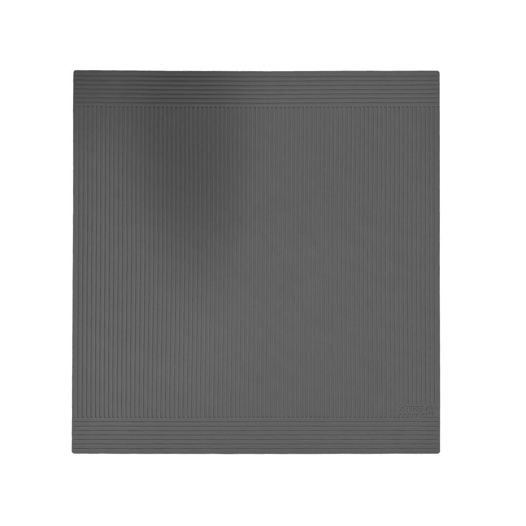 Grey Color - Trash Can Liner Trimmable Mat – Easy-to-Clean Floor Protector for Kitchens and Bathrooms