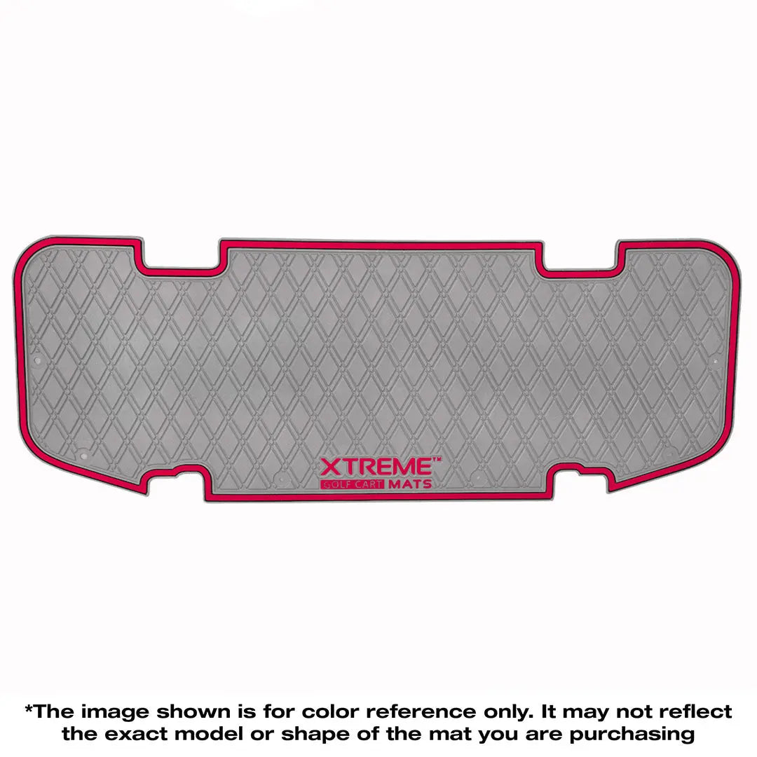 *LIMITED EDITION Collegiate Colors* E-Z-GO RXV & TXT - Rear Facing Foot Rest Mat - Fits Select E-Z-GO RXV and TXT Rear Seat Kits - PRO Series Xtreme Mats Golf