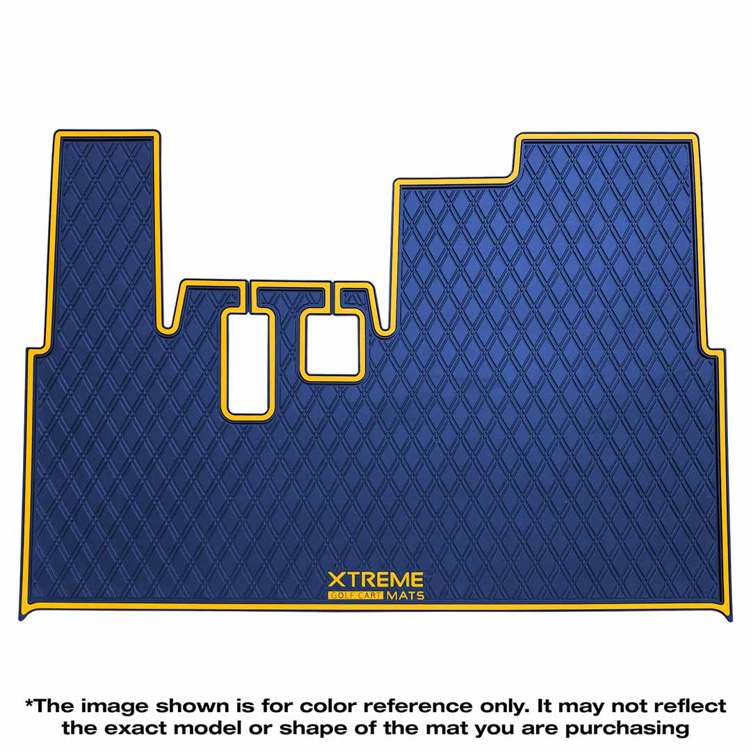*LIMITED EDITION Collegiate Colors* Yamaha G19 - G22 Golf Cart Compatible Floor Mat - Fits G19 and G22 models only