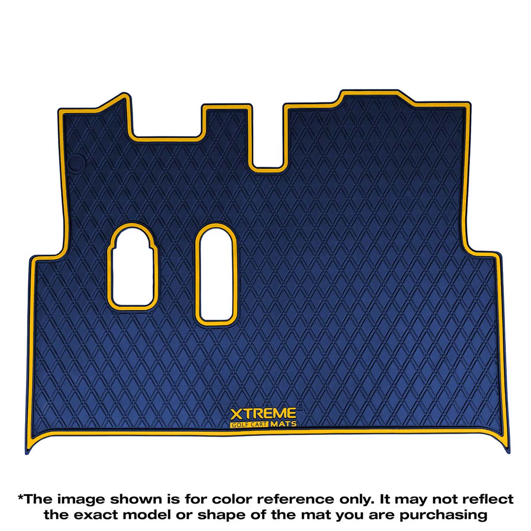 *LIMITED EDITION Collegiate Colors* E-Z-GO RXV Floor Mats - Fits All RXV Trims (2008-2022) / 2Five (2009+) / Western