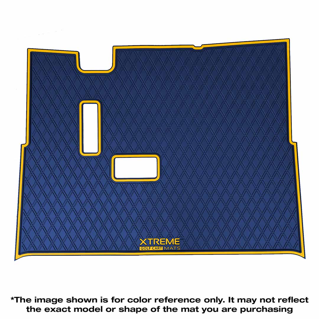 *LIMITED EDITION Collegiate Colors* E-Z-GO S2 & S4 Floor Mats - Fits E-Z-GO Express S2 and S4 (2021.5-Current)