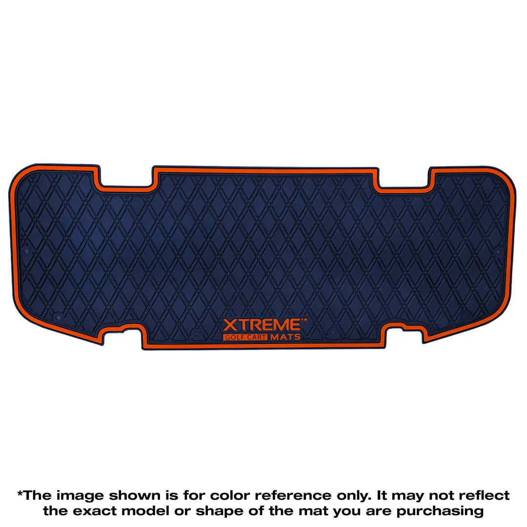 *LIMITED EDITION Collegiate Colors* E-Z-GO RXV & TXT - Rear Facing Foot Rest Mat - Fits Select E-Z-GO RXV and TXT Rear Seat Kits - PRO Series Xtreme Mats Golf