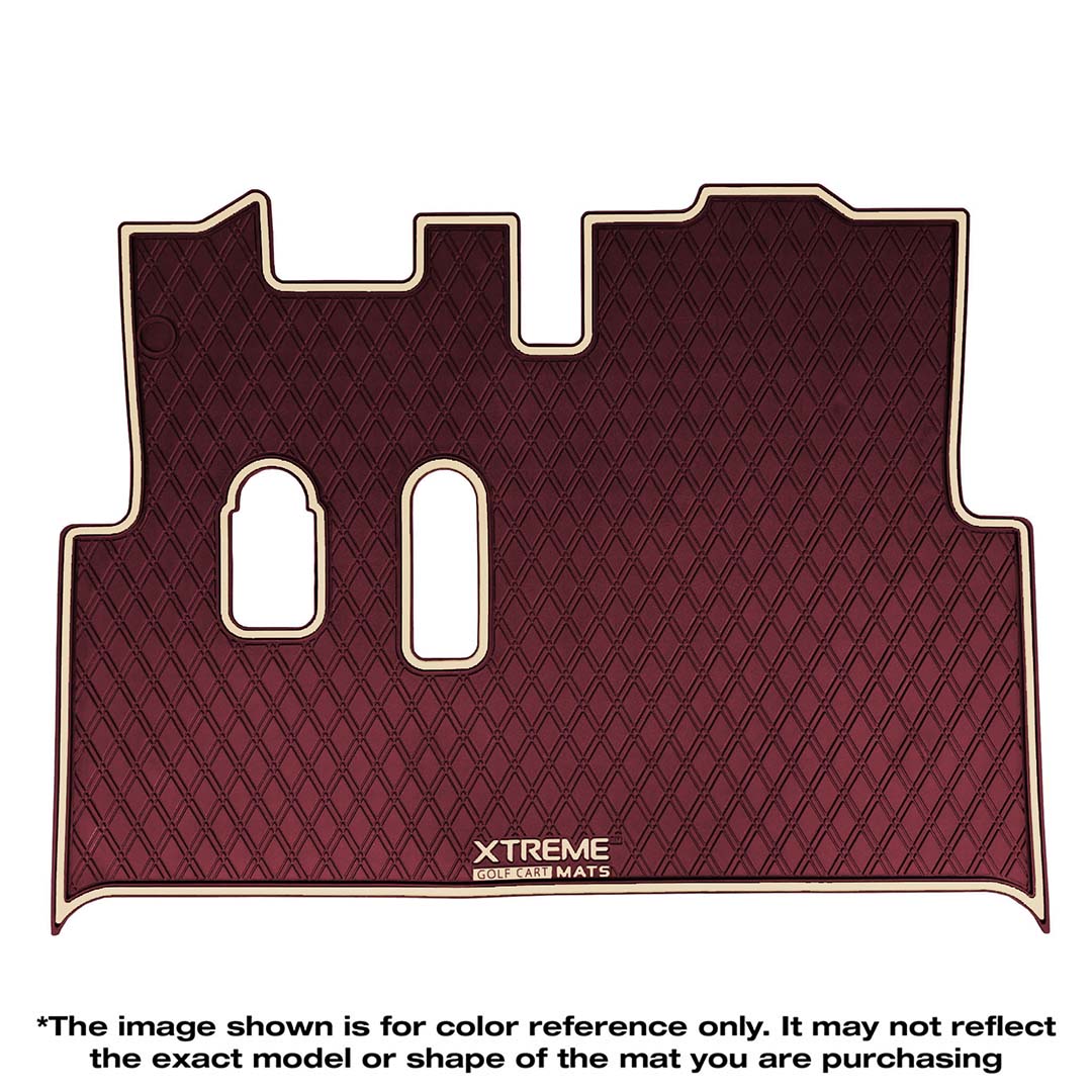 *LIMITED EDITION Collegiate Colors* E-Z-GO RXV Floor Mats - Fits All RXV Trims (2008-2022) / 2Five (2009+) / Western