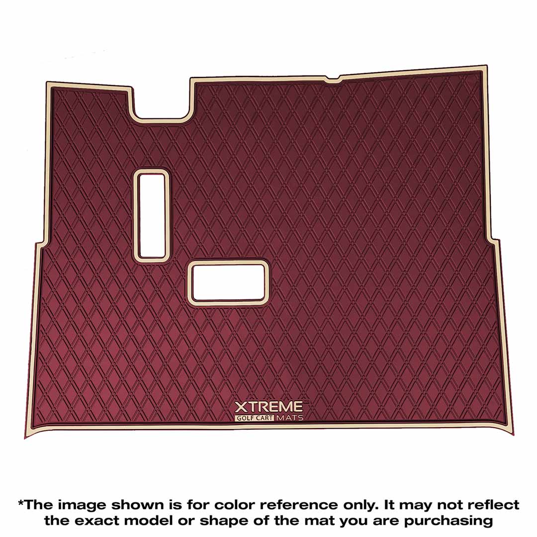 *LIMITED EDITION Collegiate Colors* E-Z-GO S2 & S4 Floor Mats - Fits E-Z-GO Express S2 and S4 (2021.5-Current)