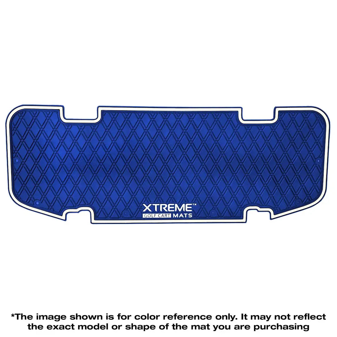 *LIMITED EDITION Collegiate Colors* E-Z-GO RXV & TXT - Rear Facing Foot Rest Mat - Fits Select E-Z-GO RXV and TXT Rear Seat Kits - PRO Series Xtreme Mats Golf
