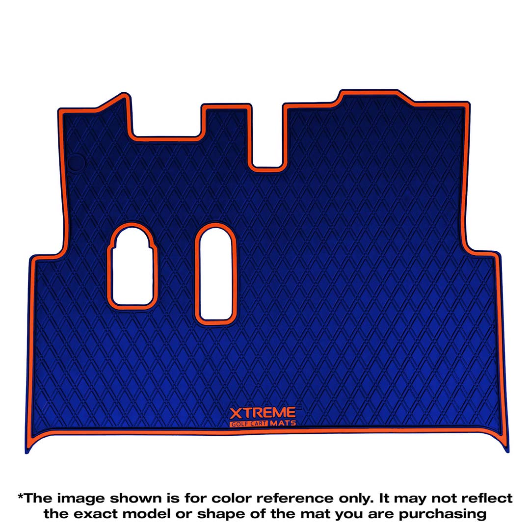 *LIMITED EDITION Collegiate Colors* E-Z-GO RXV Floor Mats - Fits All RXV Trims (2008-2022) / 2Five (2009+) / Western
