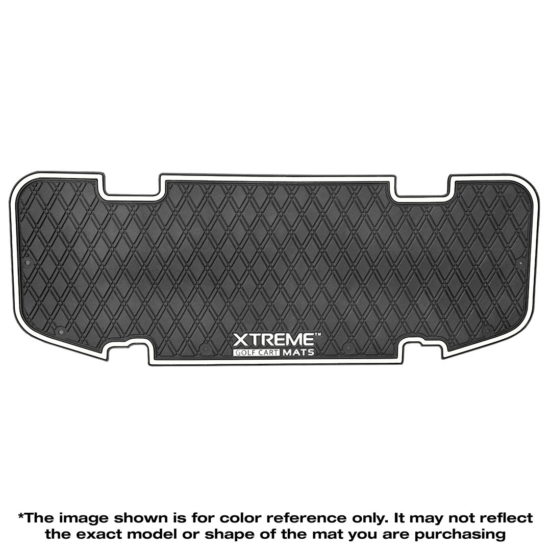 *LIMITED EDITION Collegiate Colors* E-Z-GO RXV & TXT - Rear Facing Foot Rest Mat - Fits Select E-Z-GO RXV and TXT Rear Seat Kits - PRO Series Xtreme Mats Golf