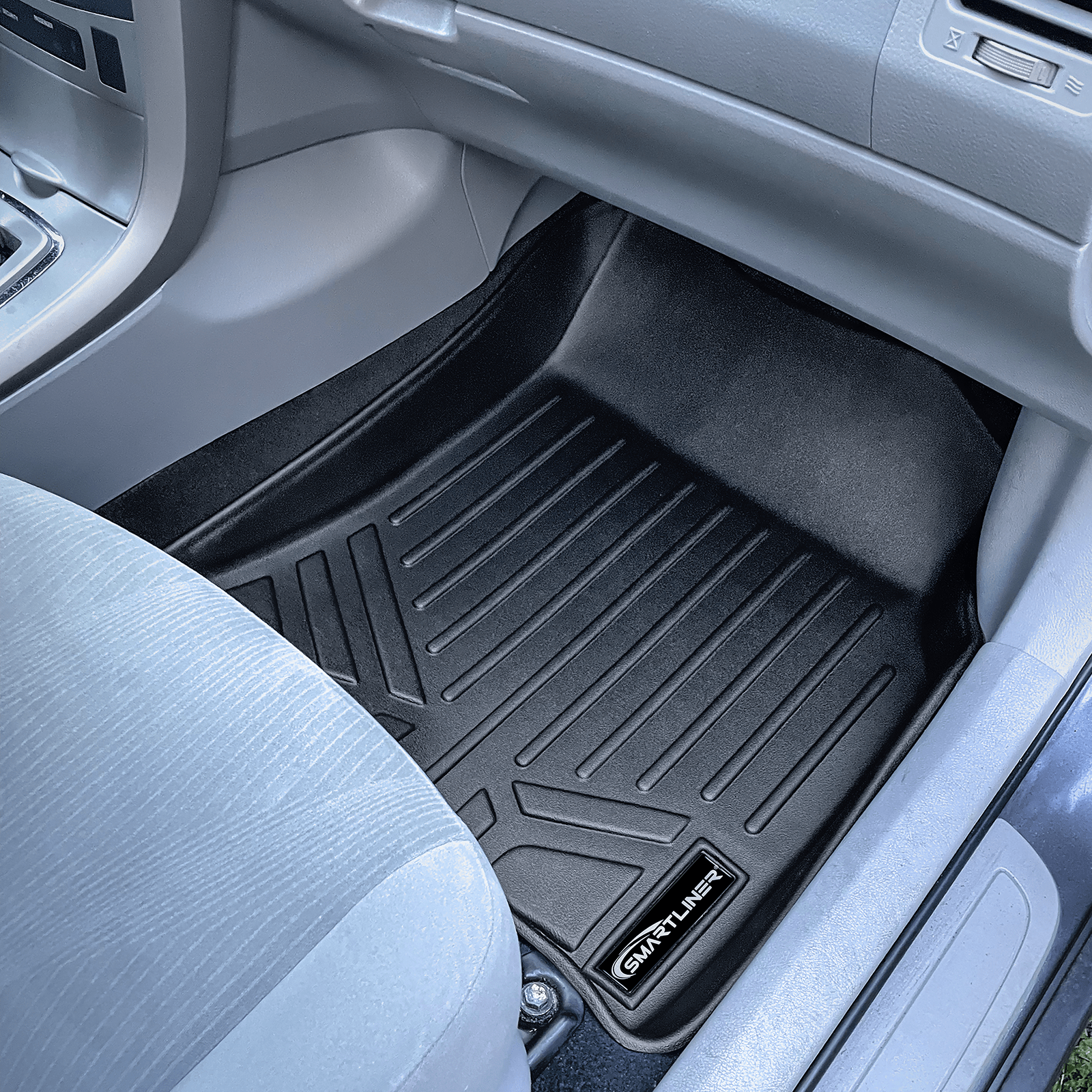 SMARTLINER Custom Fit Floor Liners For 2009-2013 Toyota Corolla (Automatic Transmission) Smartliner USA