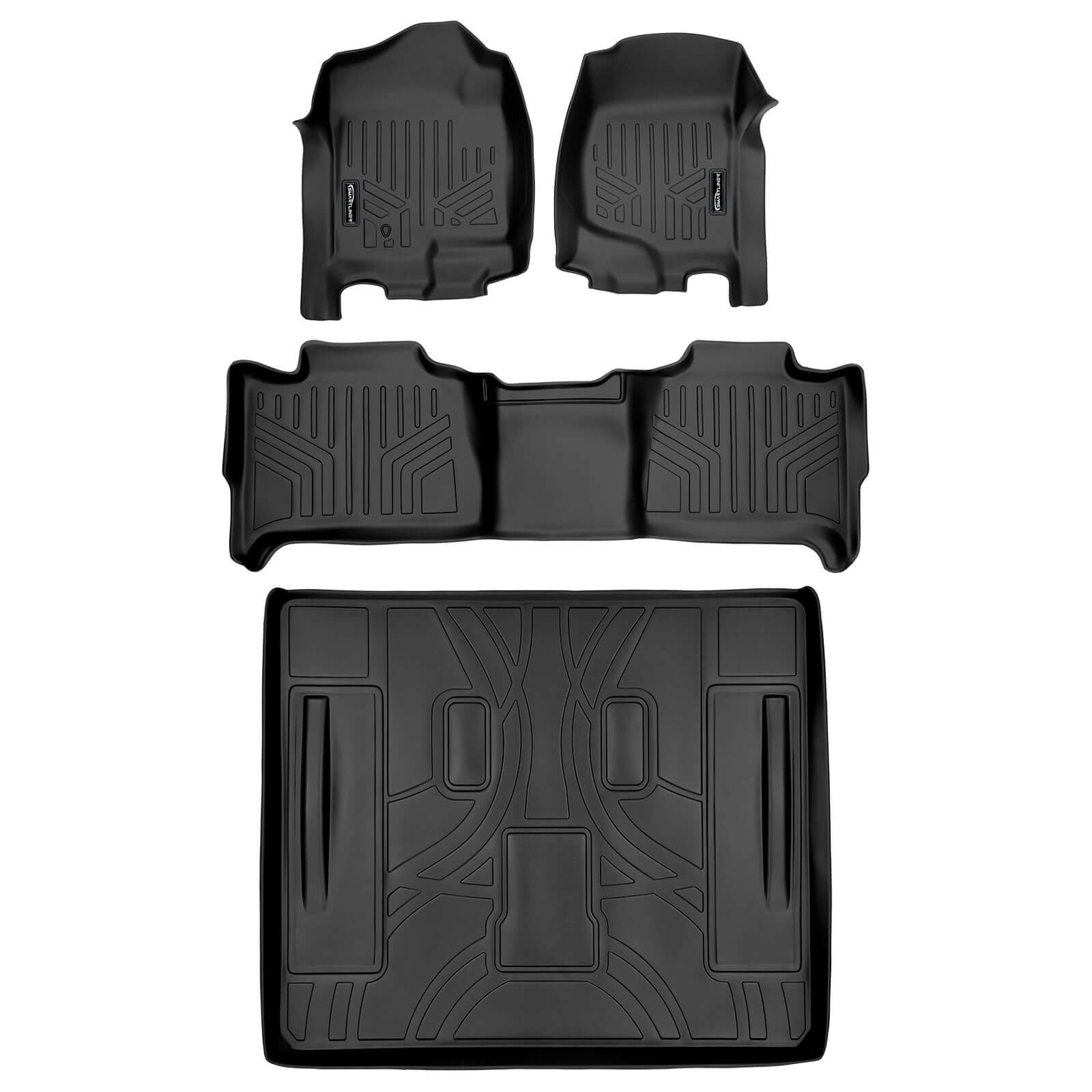 Smart Trim™ Custom Fit Floor Liners For 2007-2014 Tahoe / Yukon Smartliner USA