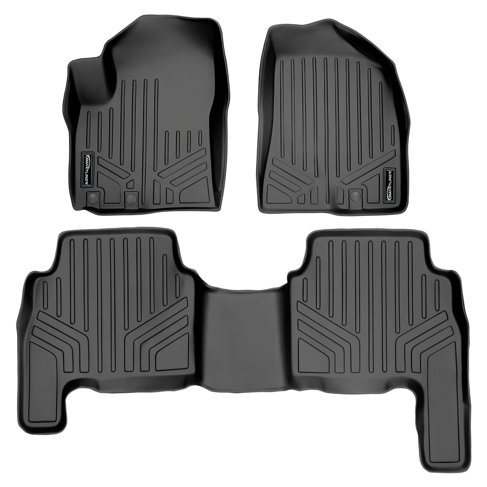 SMARTLINER Custom Fit Floor Liners For 2011-2013 Kia Sorento (5 Pasenger) Smartliner USA