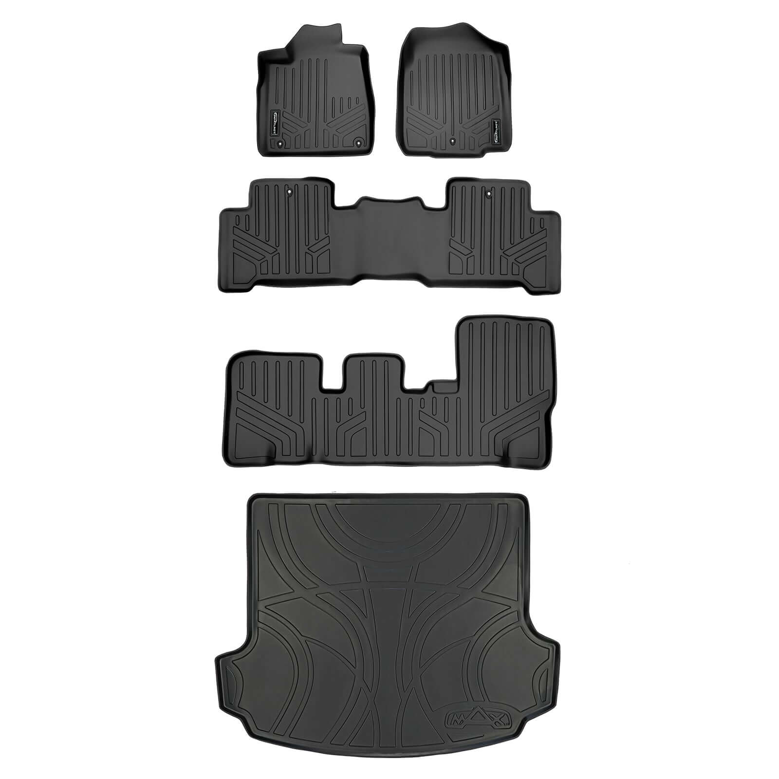 SMARTLINER Custom Fit Floor Liners For 2007-2013 Acura MDX Smartliner USA