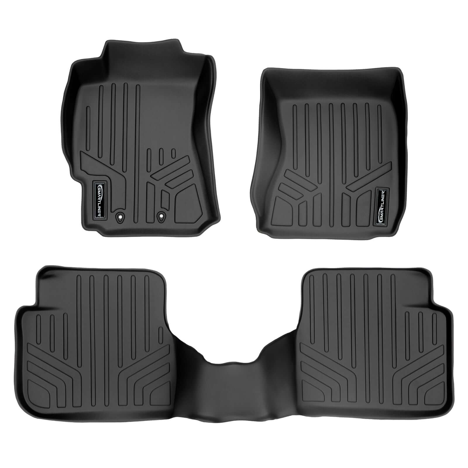SMARTLINER Custom Fit Floor Liners For 2009-2013 Subaru Forester Smartliner USA