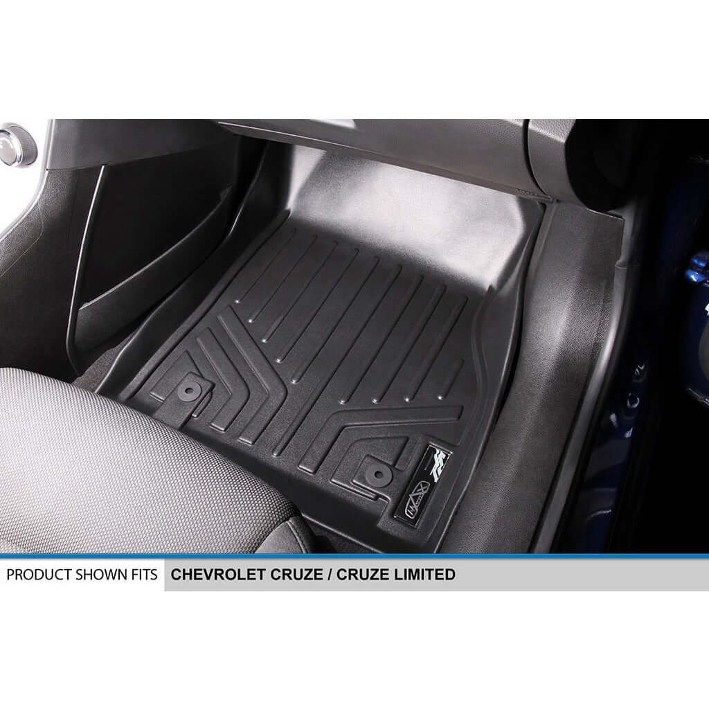 SMARTLINER Custom Fit Floor Liners For 2011-2015 Chevrolet Cruze / 2016 Cruze Limited Smartliner USA