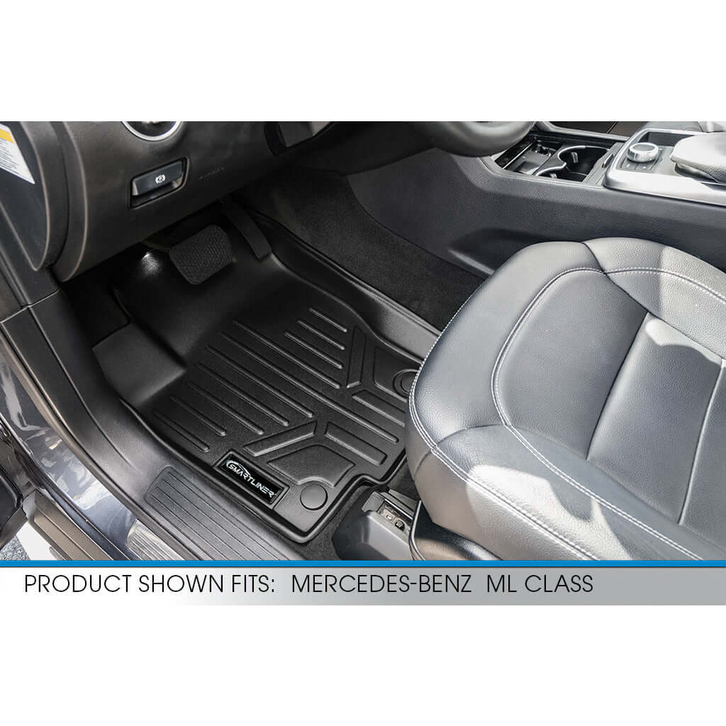 SMARTLINER Custom Fit Floor Liners For 2012-2024 Mercedes Benz ML / GLE Series Smartliner USA