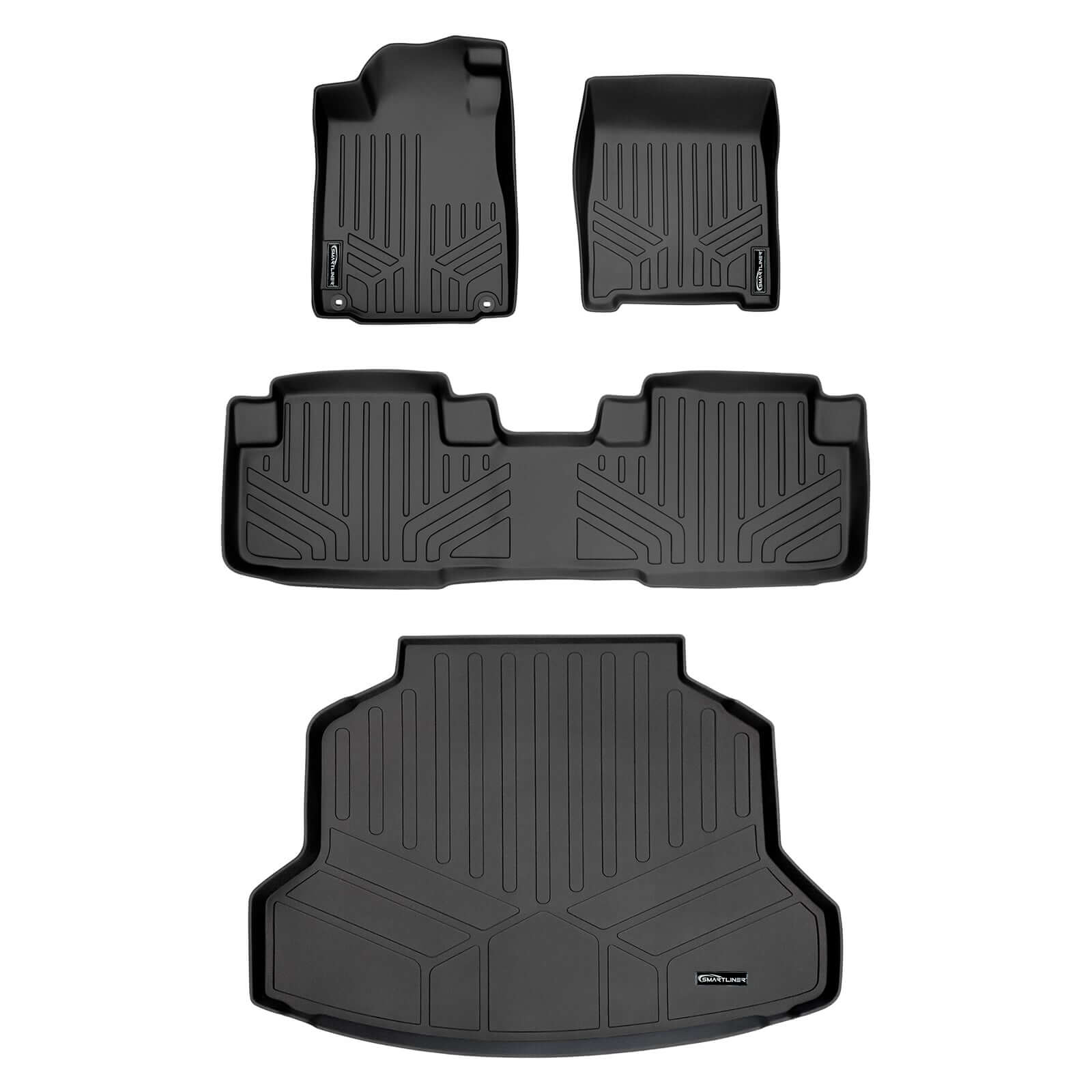 SMARTLINER Custom Fit Floor Liners For 2012-2016 Honda CR-V Smartliner USA