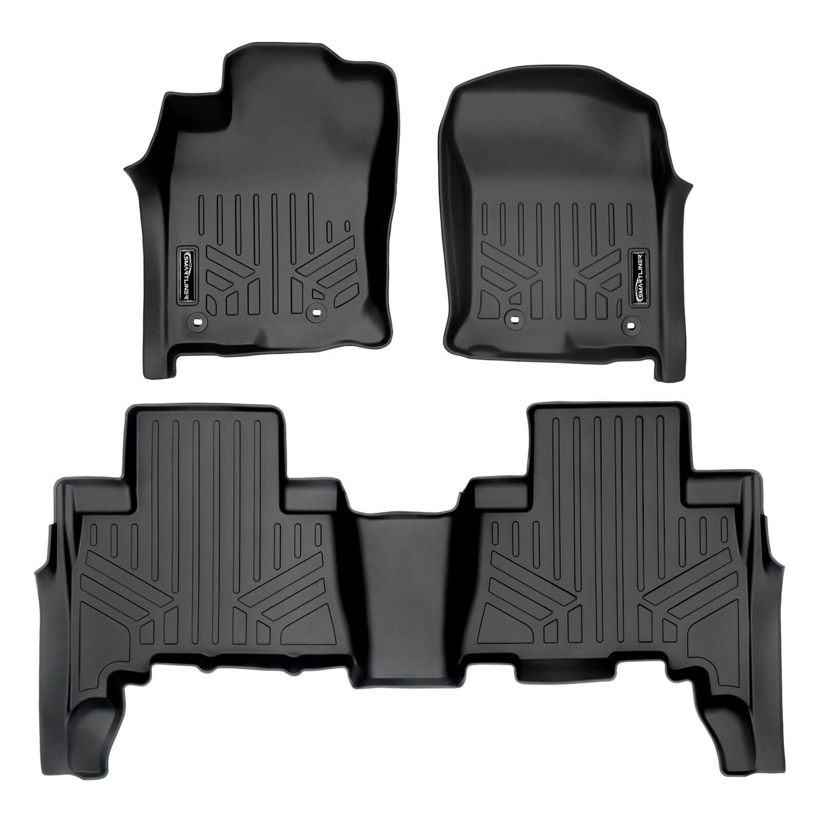 SMARTLINER Custom Fit Floor Liners For 2013-2024 Toyota 4Runner / 2014-2023 Lexus GX460 Smartliner USA