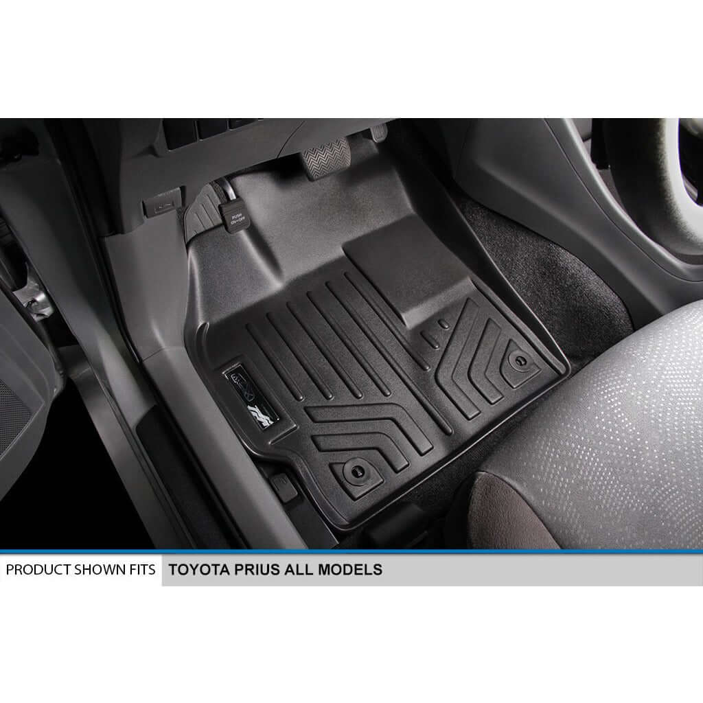 SMARTLINER Custom Fit Floor Liners For 2012-2015 Toyota Prius (No Prius V or C Models) Smartliner USA