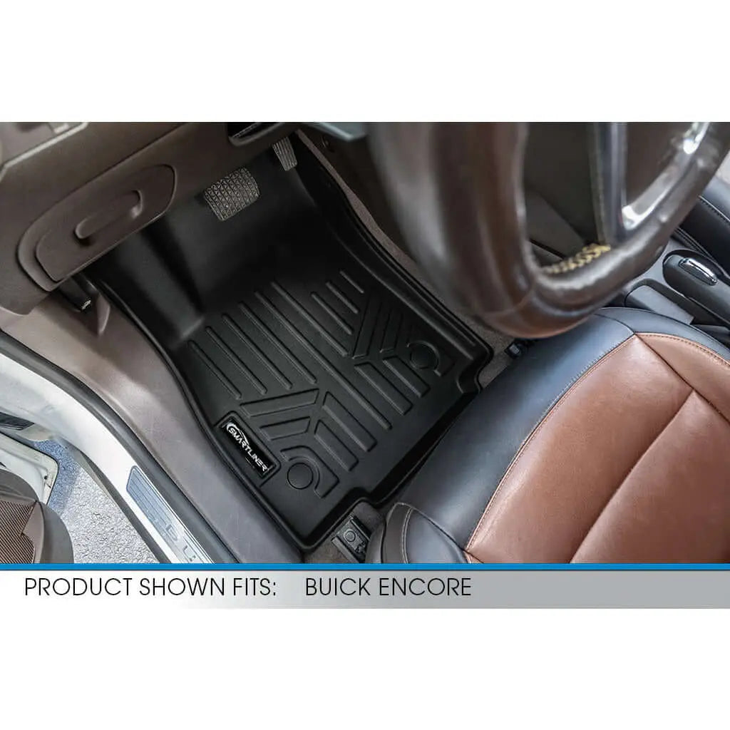 SMARTLINER Custom Fit Floor Liners For 2013-2022 Buick Encore / 2014-2022 Chevrolet Trax Smartliner USA