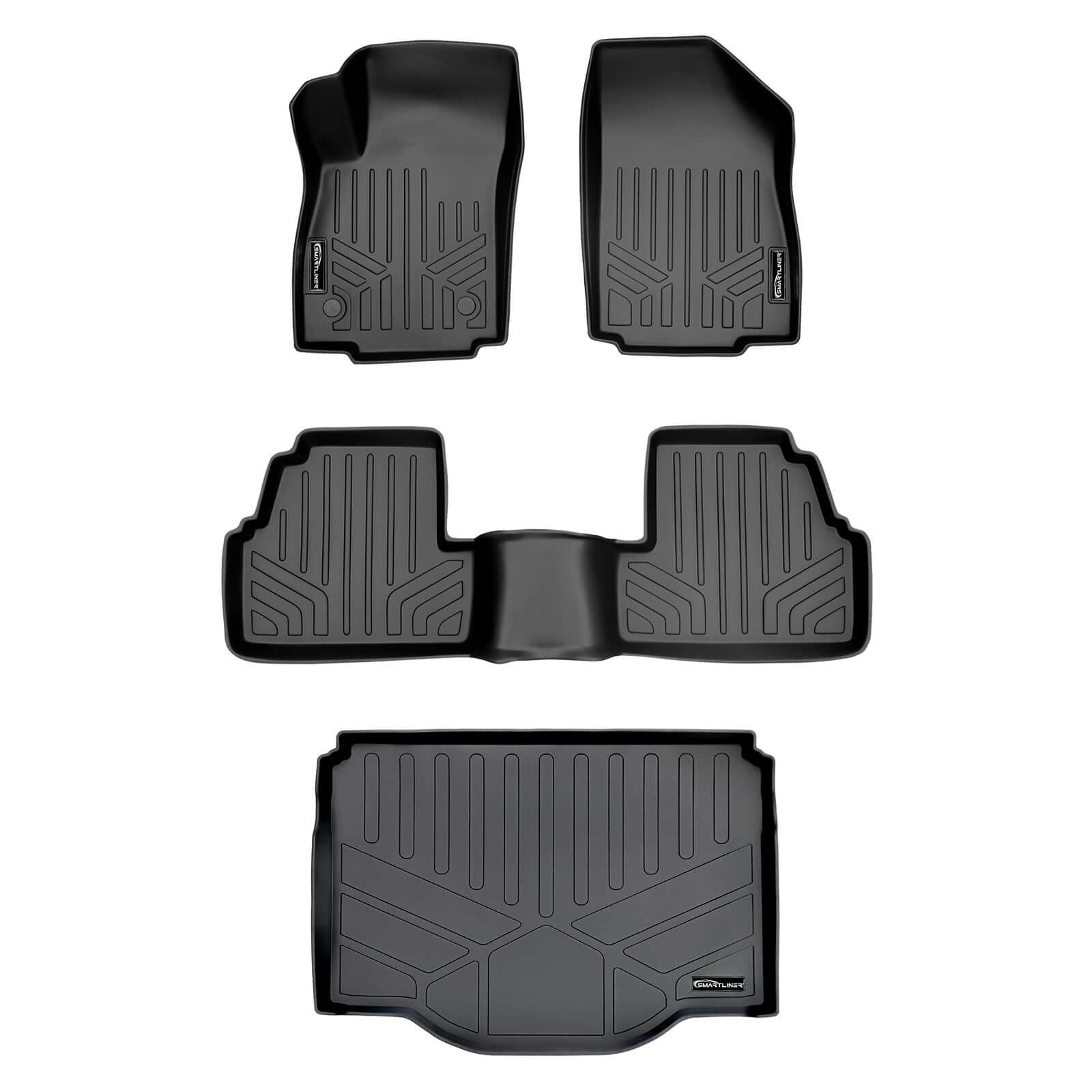 SMARTLINER Custom Fit Floor Liners For 2013-2022 Buick Encore / 2014-2022 Chevrolet Trax Smartliner USA