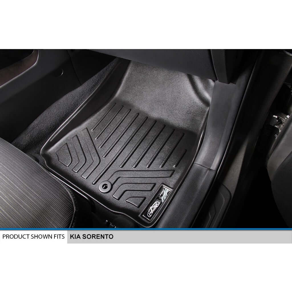 SMARTLINER Custom Fit Floor Liners For 2014-2015 Kia Sorento (without 3rd Row Seats) Smartliner USA