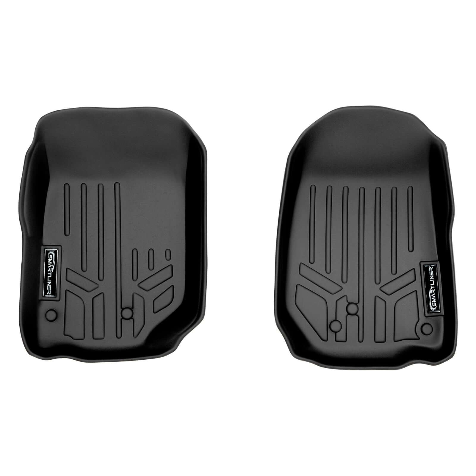 SMARTLINER Custom Fit Floor Liners For 2011-2013 Jeep Wrangler 2-Door Models Only Smartliner USA