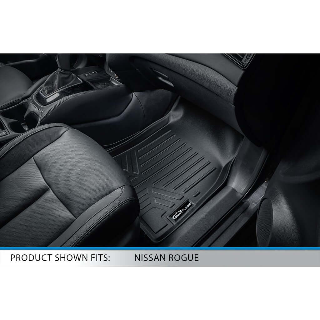 SMARTLINER Custom Fit Floor Liners For 2014-2020 Nissan Rogue (without 3rd Row Seats) Smartliner USA