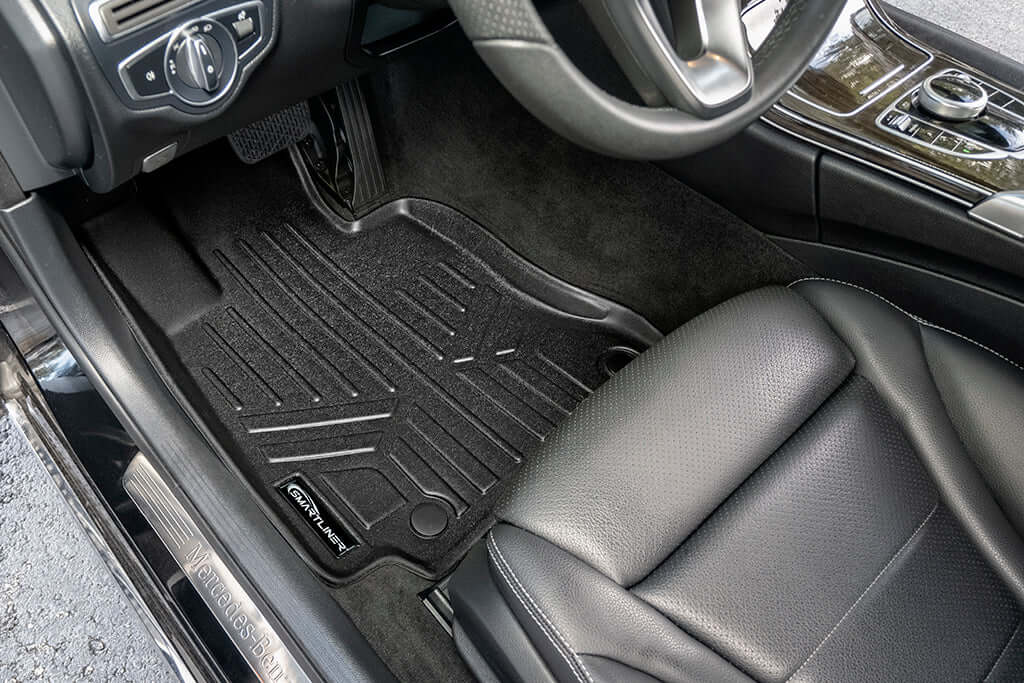 SMARTLINER Custom Fit Floor Liners For 2018 - 2025 Mercedes Benz E-Class Coupe Models Smartliner USA