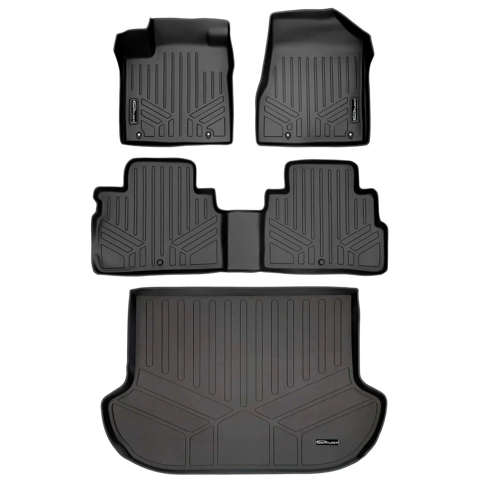 SMARTLINER Custom Fit Floor Liners For 2015-2018 Nissan Murano Smartliner USA