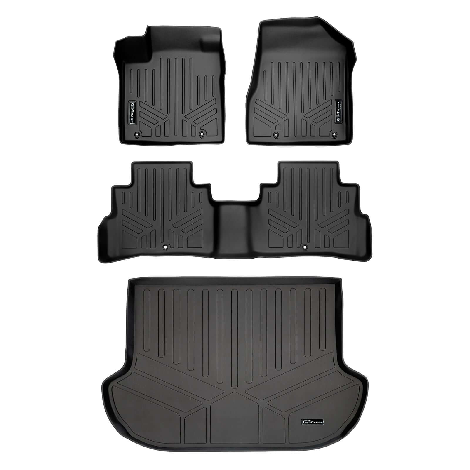 SMARTLINER Custom Fit Floor Liners For 2019-2024 Nissan Murano Smartliner USA