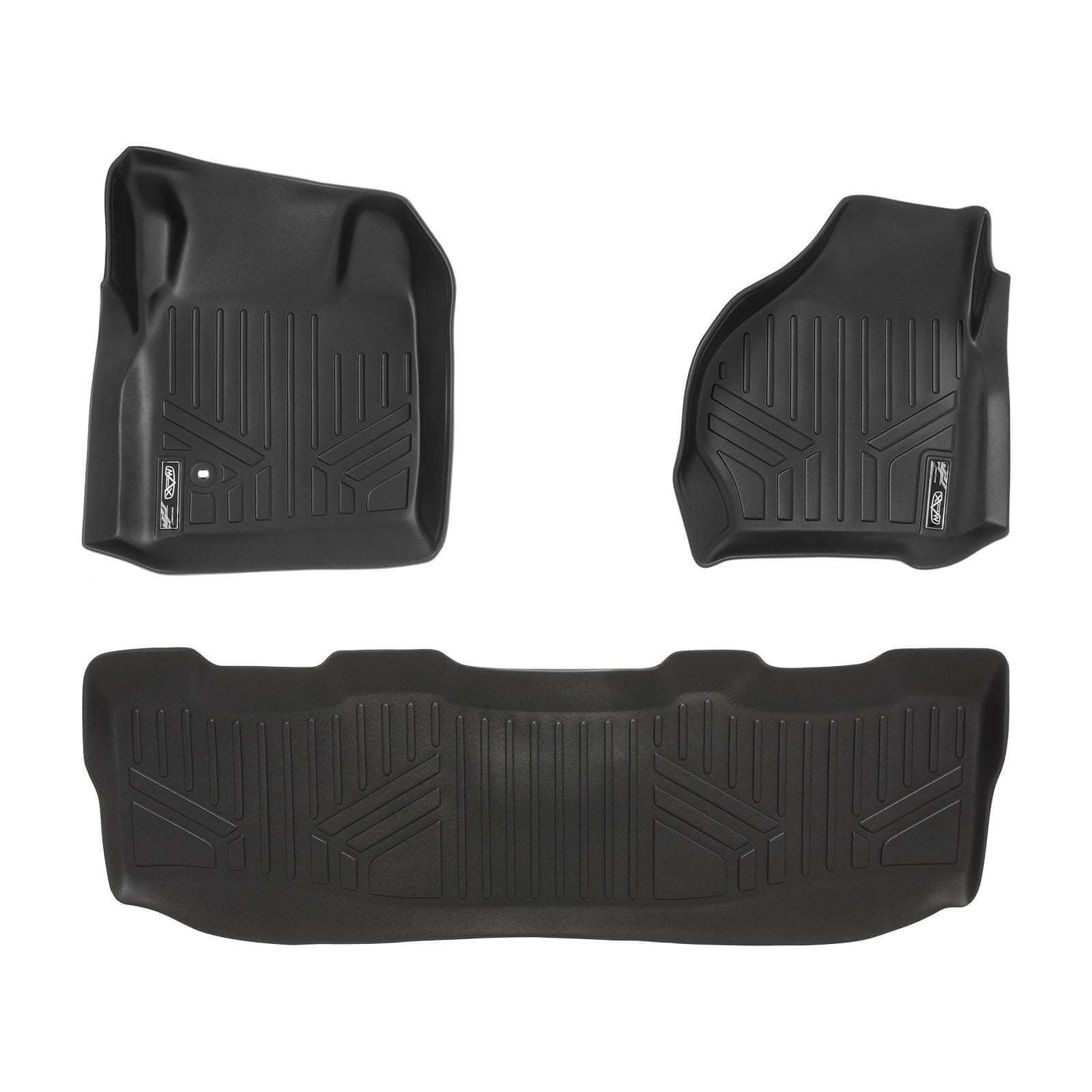 SMARTLINER Custom Fit Floor Liners For 1999-2007 Ford F-250 / F-350 / F-450 Super Duty Crew Cab Smartliner USA
