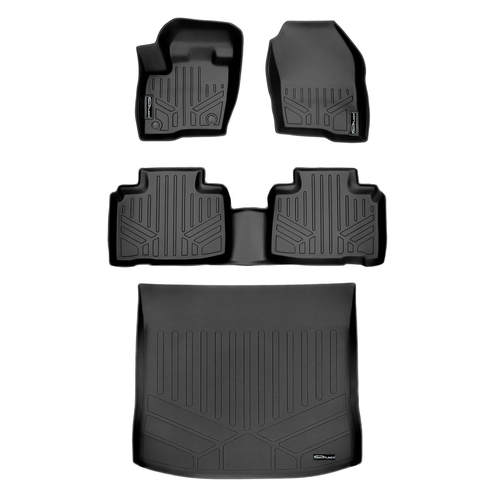 SMARTLINER Custom Fit Floor Liners For 2015-2024 Ford Edge Smartliner USA