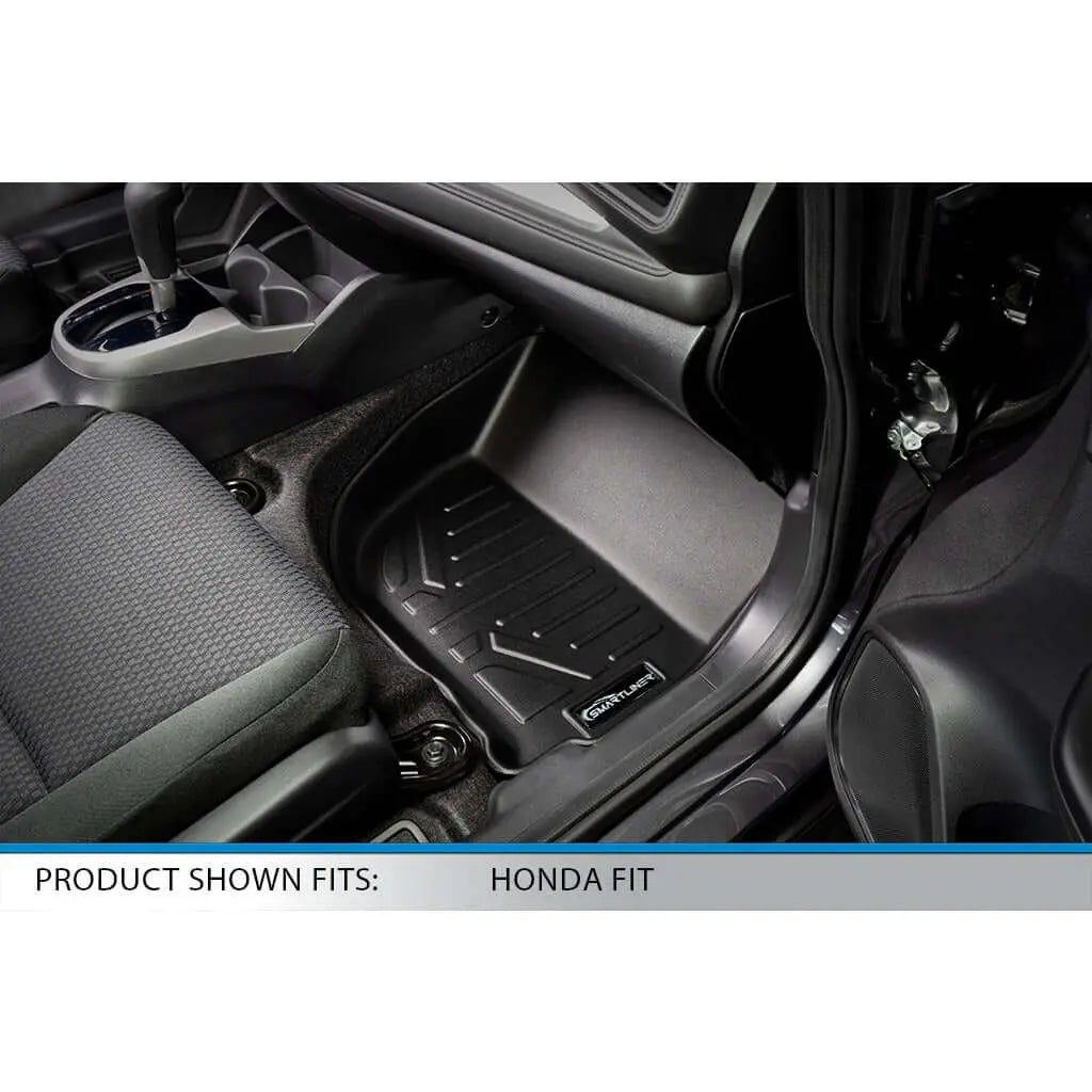 SMARTLINER Custom Fit Floor Liners For 2016-2022 Honda HR-V FWD Models Only Smartliner USA