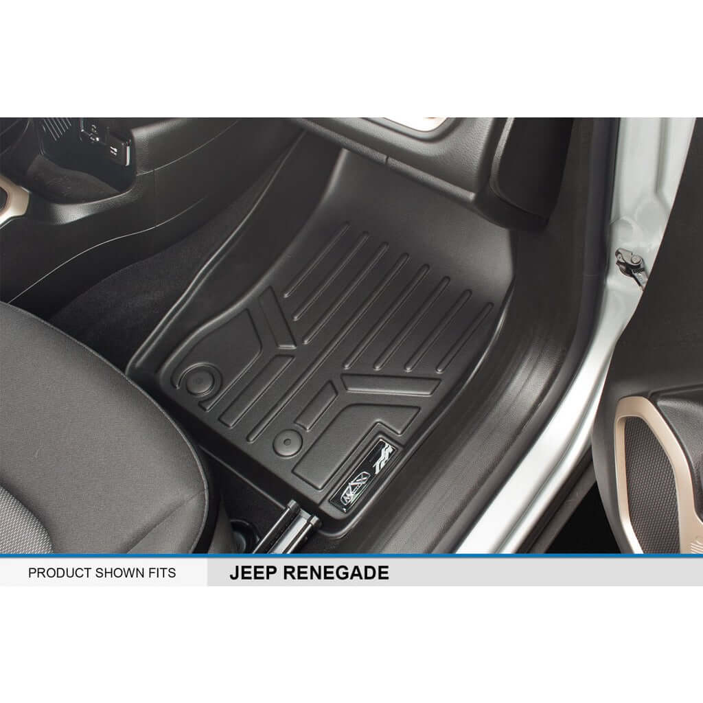 SMARTLINER Custom Fit Floor Liners For 2015-2024 Jeep Renegade Smartliner USA