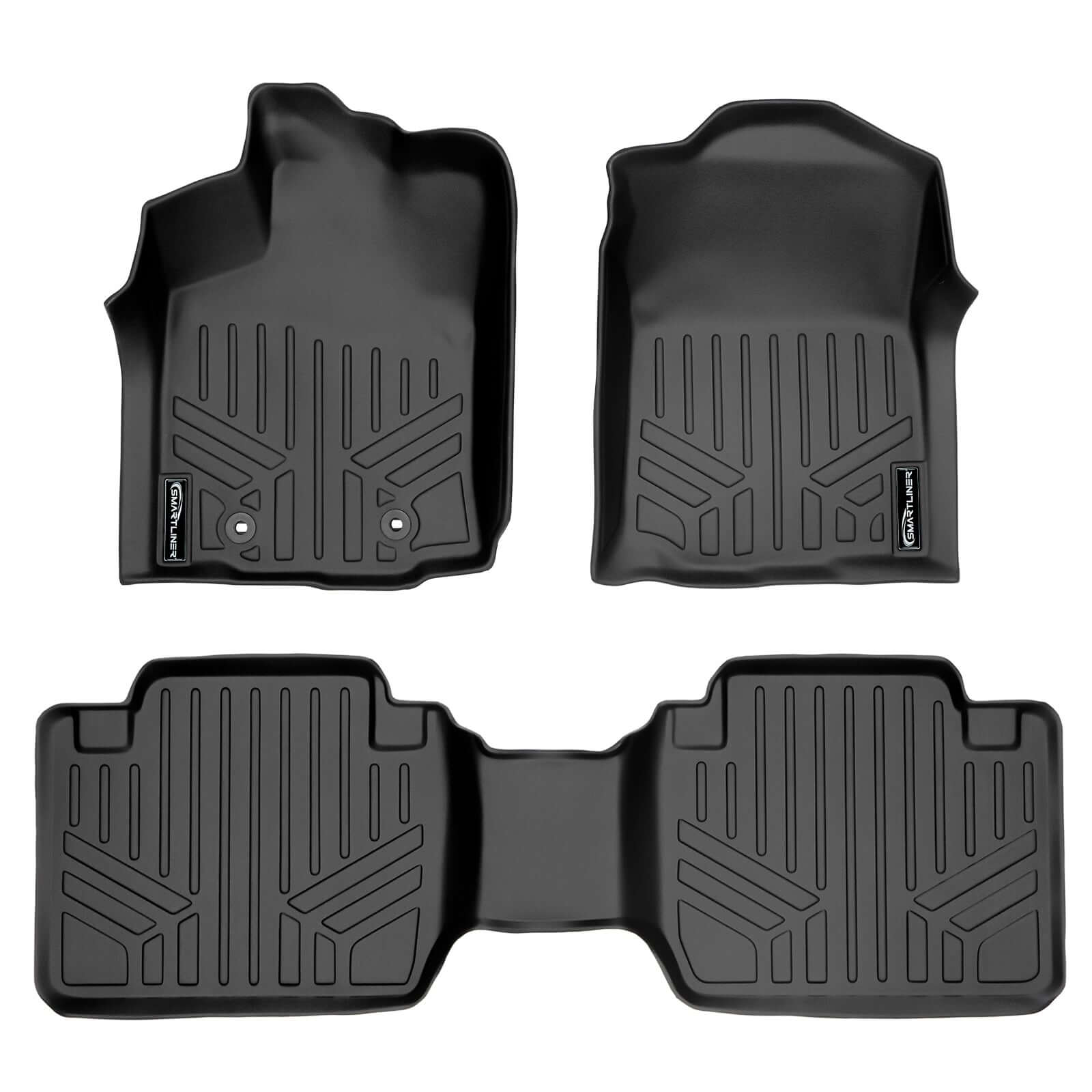 SMARTLINER Custom Fit Floor Liners For 2016-2017 Toyota Tacoma Extended Cab Smartliner USA