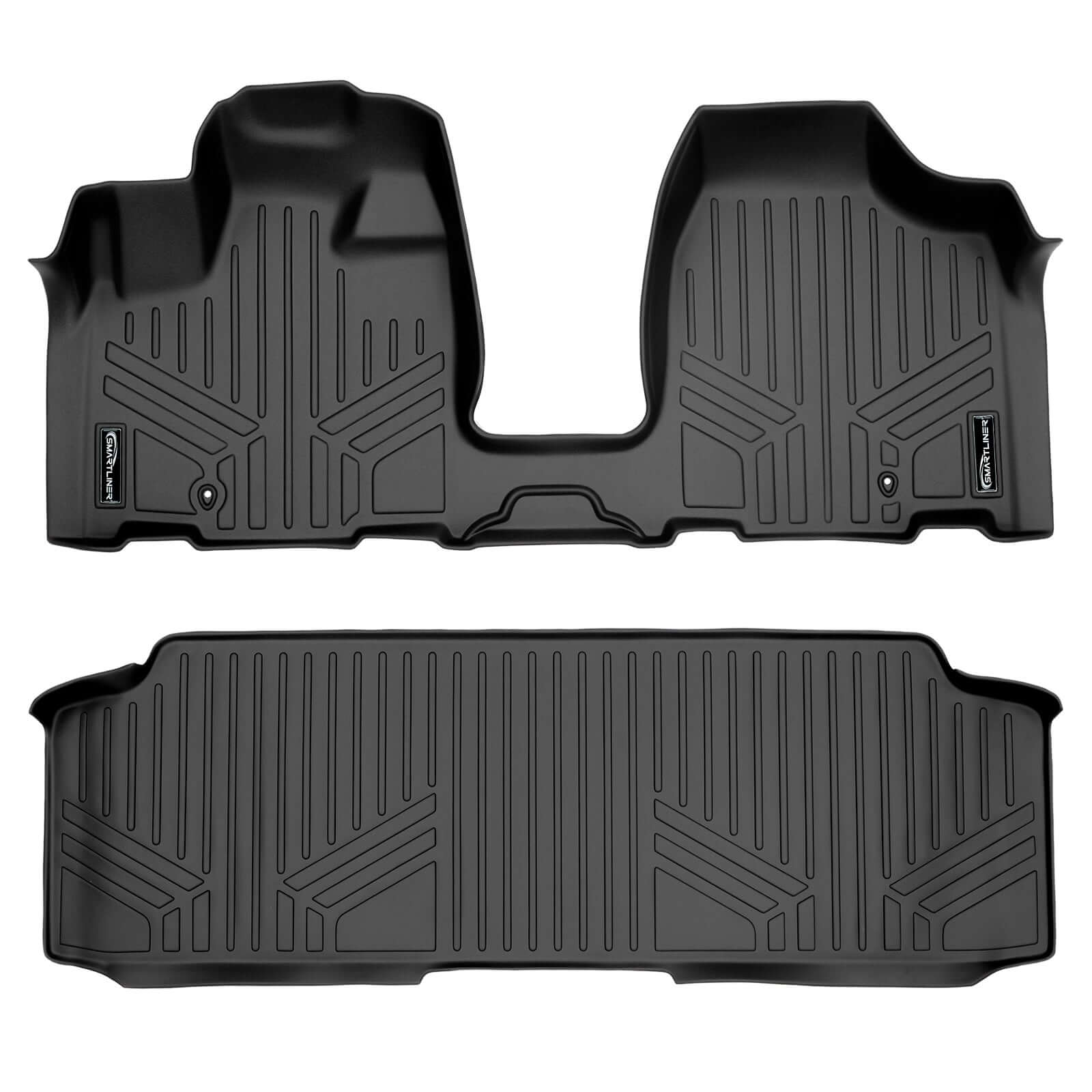 Smart Trim™ Custom Fit Floor Liners For 2013-2020 with 2nd Row Bench Seat and No Super Console Smartliner USA