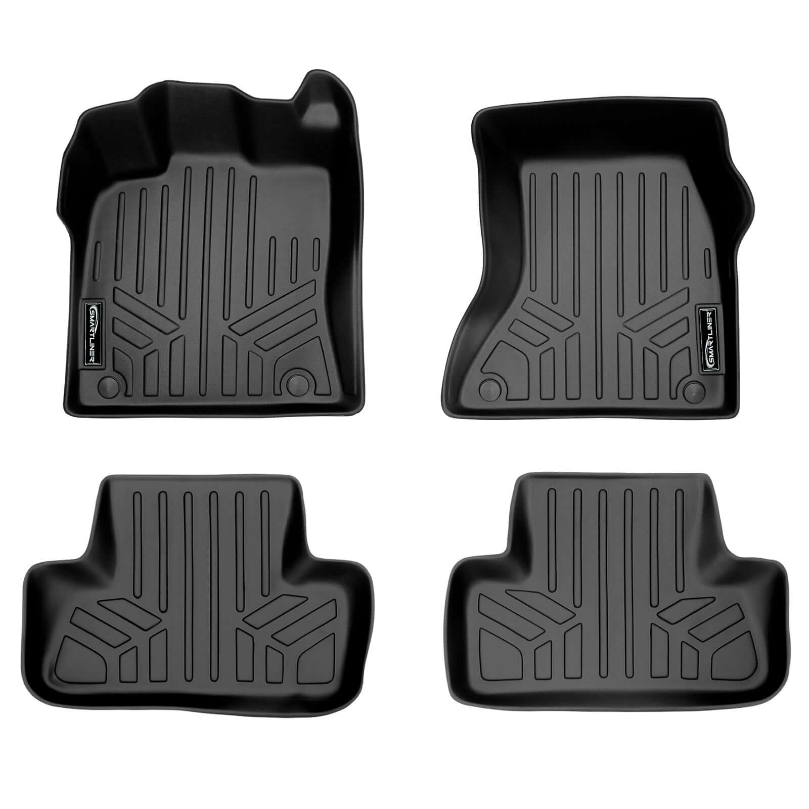SMARTLINER Custom Fit Floor Liners For 2009-2017 Audi Q5 Non Hybrid / 2014-2017 SQ5 Smartliner USA