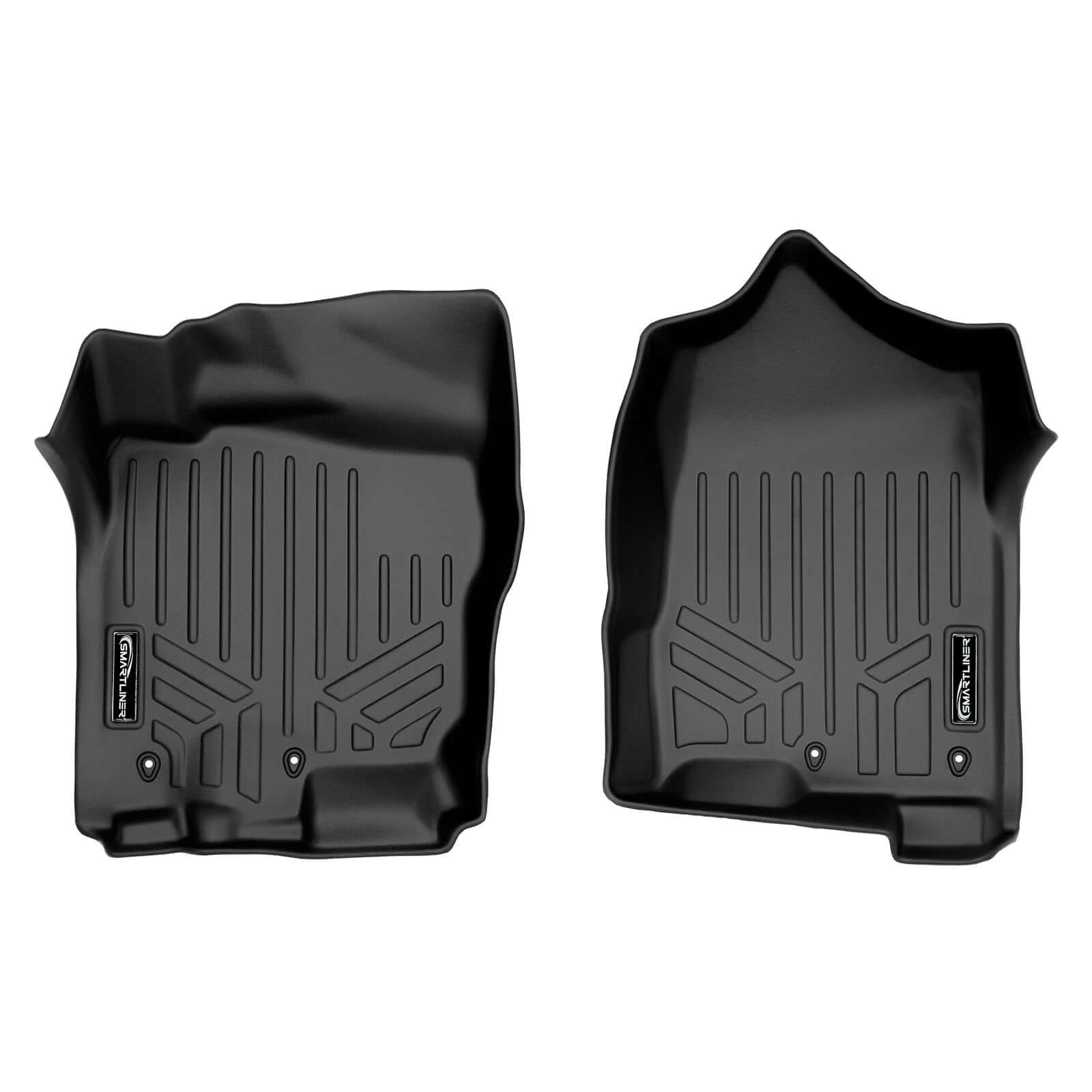 SMARTLINER Custom Fit Floor Liners For 2019-2024 RAM 1500 Regular Cab With First Row Bench Seat and NO Over The Hump Coverage Smartliner USA