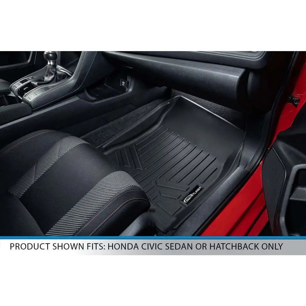 SMARTLINER Custom Fit Floor Liners For 2016-2021 Honda Civic Smartliner USA