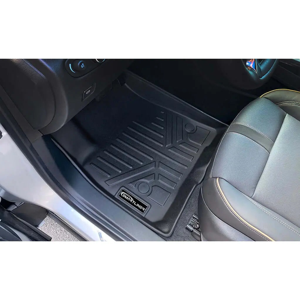 SMARTLINER Custom Fit Floor Liners For 2020-2025 Cadillac XT6 with 2nd Row Bench Seat Smartliner USA