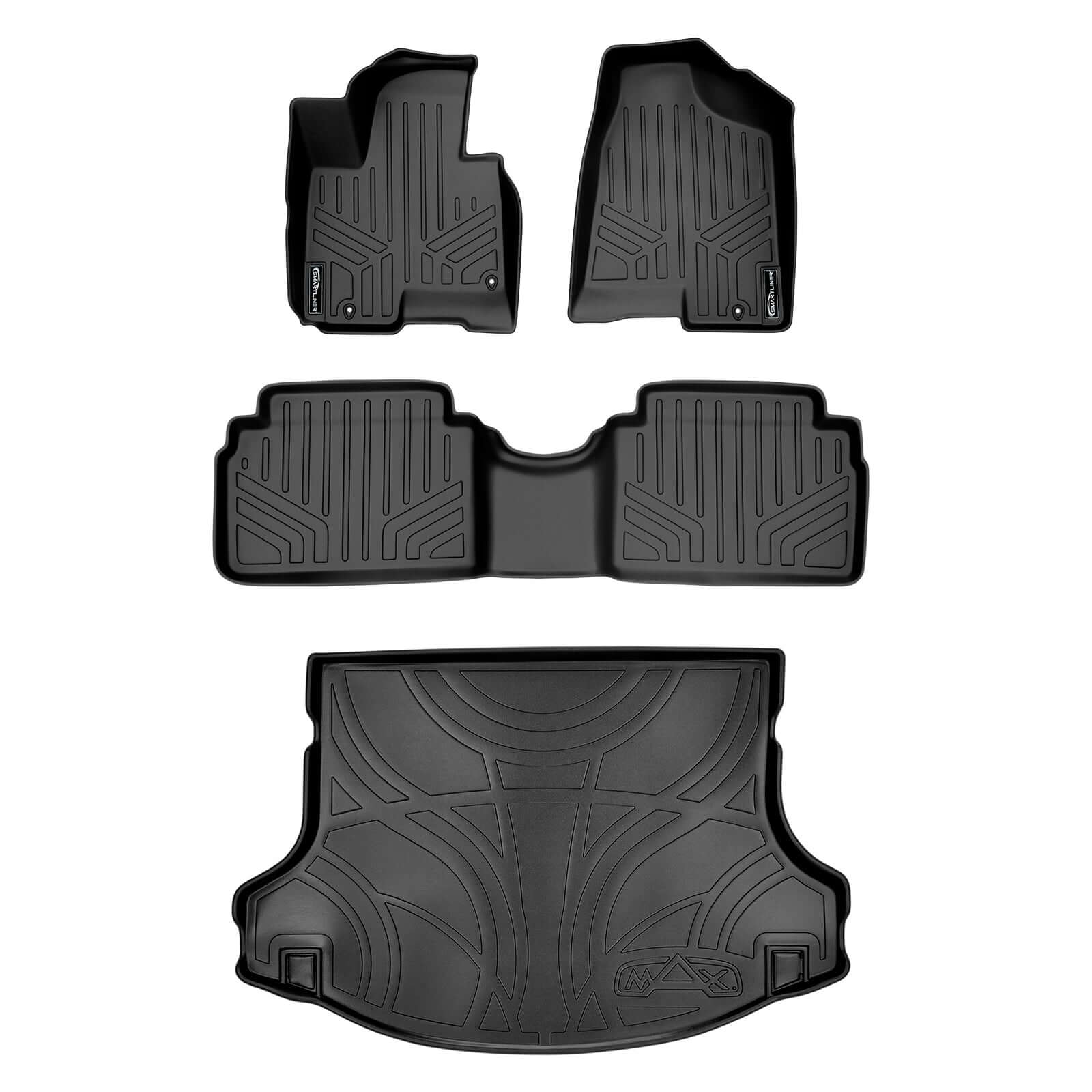 SMARTLINER Custom Fit Floor Liners For 2014-2016 Kia Sportage Smartliner USA