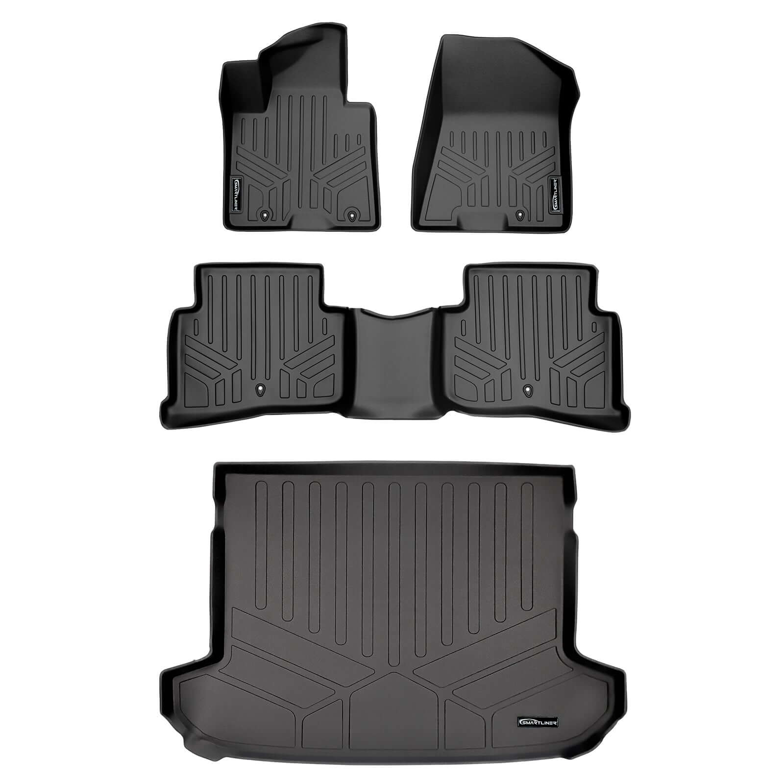 SMARTLINER Custom Fit Floor Liners For 2017-2022 Kia Sportage Smartliner USA