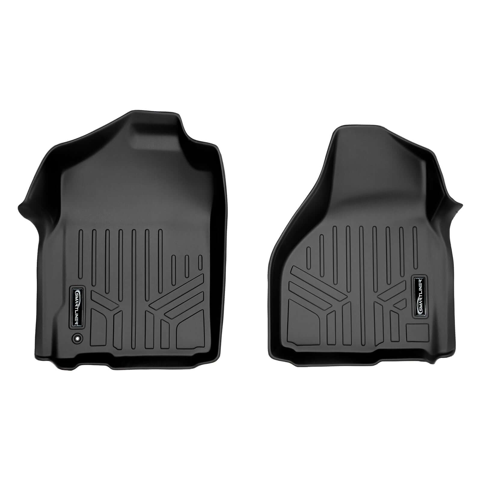 SMARTLINER Custom Fit Floor Liners For 2009-2012 Dodge Ram 1500 Quad Cab (2 Smaller Rear Doors) Smartliner USA