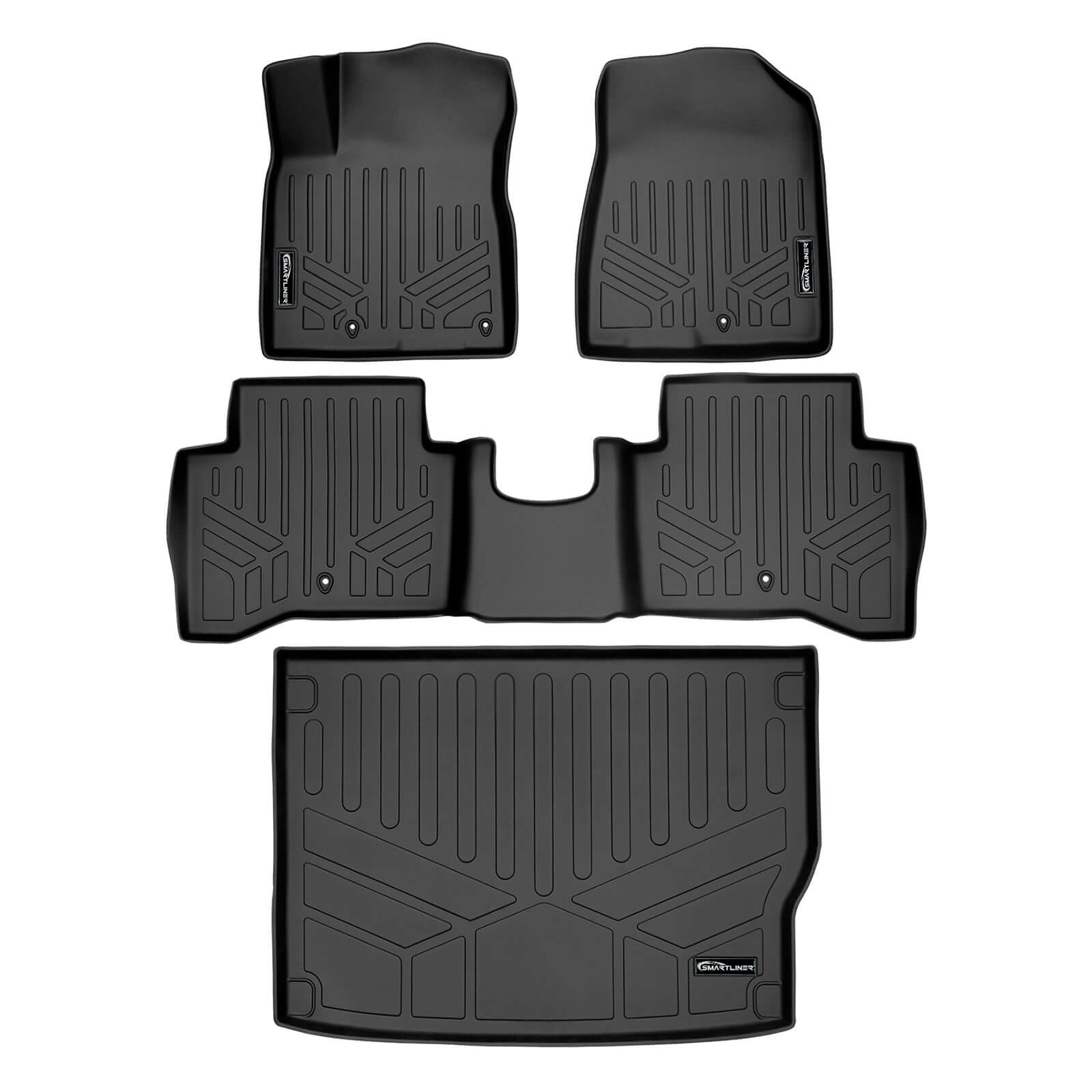 SMARTLINER Custom Fit Floor Liners For 2018-2025 Kia Niro (Plug-in Hybrid Models Only) Smartliner USA
