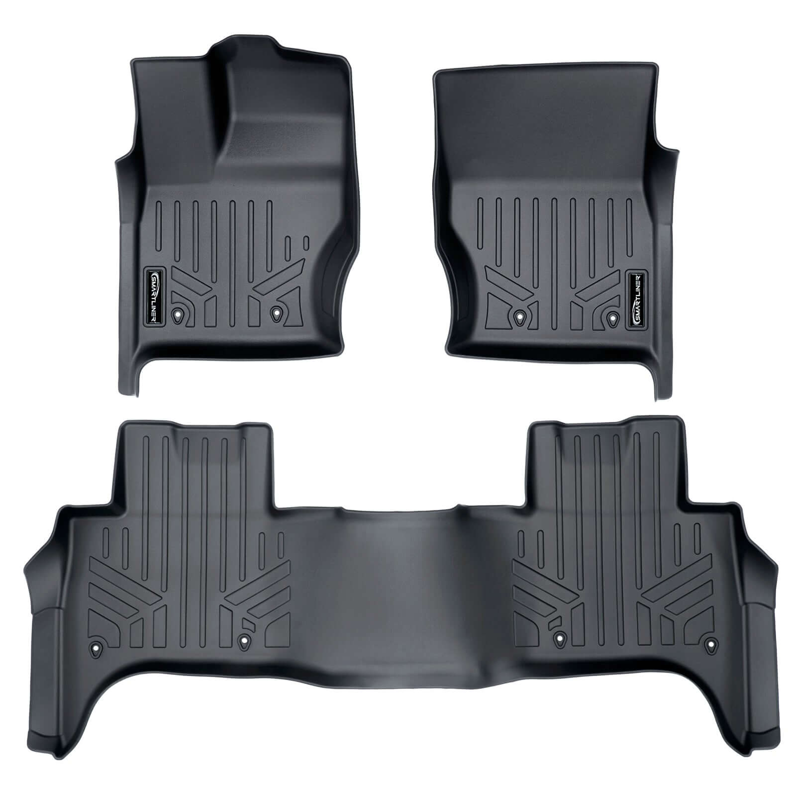SMARTLINER Custom Fit Floor Liners For 2014-2022 Land Rover Range Rover Sport (7 Passenger Model) Smartliner USA