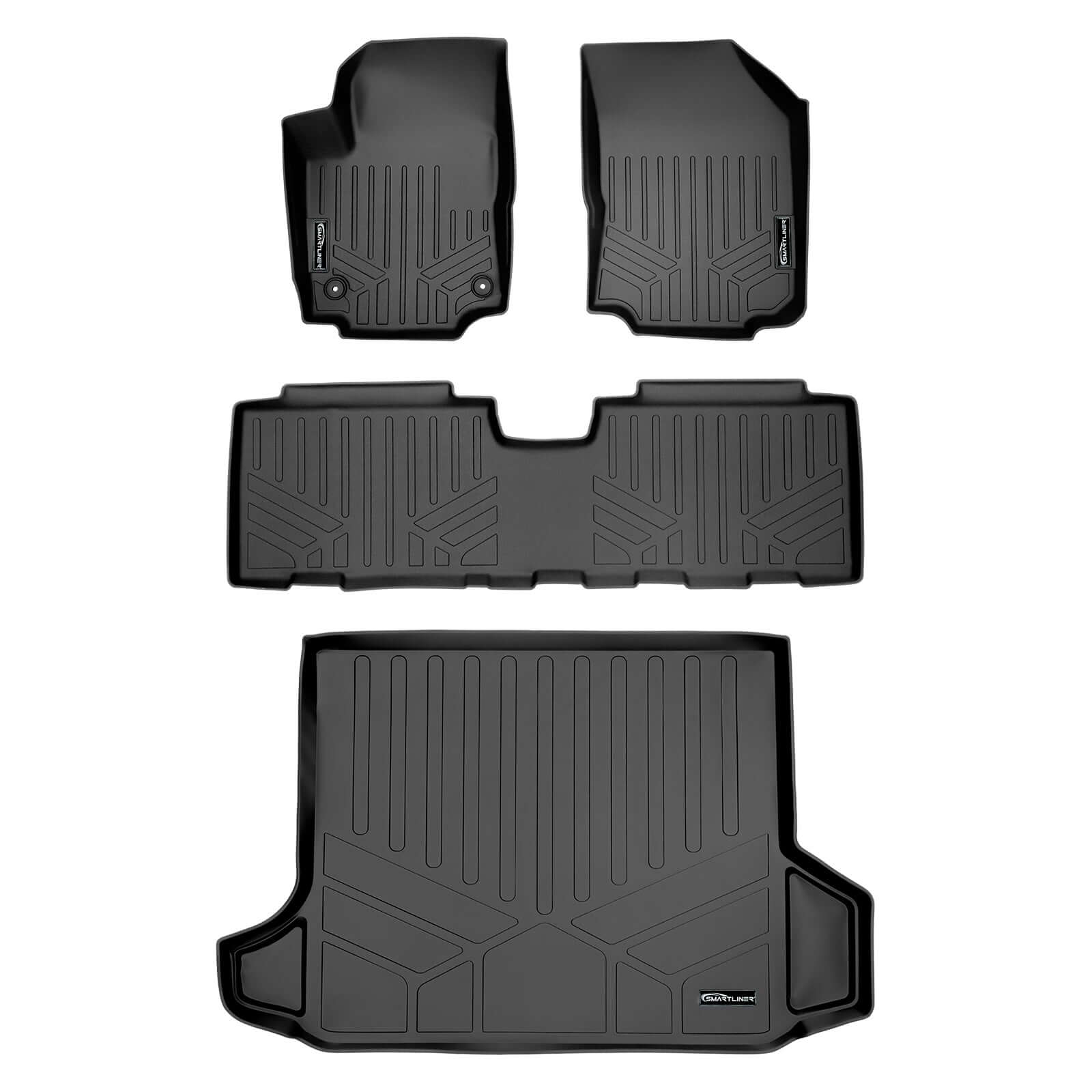 SMARTLINER Custom Fit Floor Liners For 2018-2024 Chevrolet Equinox Smartliner USA